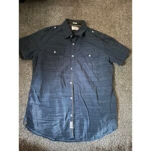 Paper Denim and Cloth mens large button front shirt